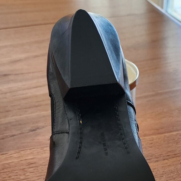 Zara Woman Leather Laser Cut Booties Size 7.5 - Picture 11 of 11